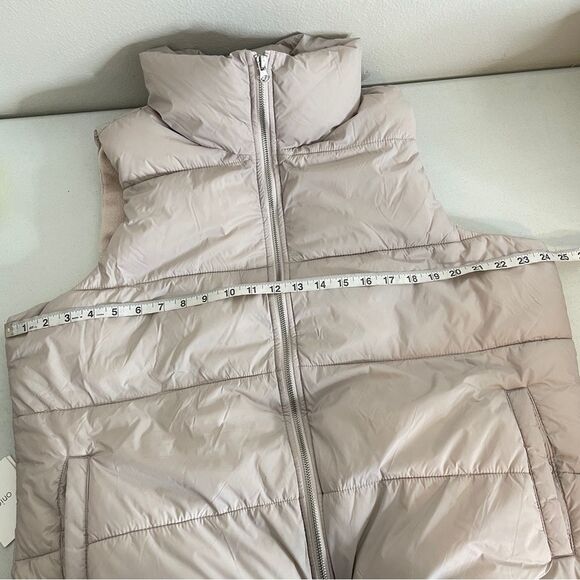 Old Navy Frost Free Puffer Zip Vest Icelandic Mineral Size XL - Picture 13 of 15